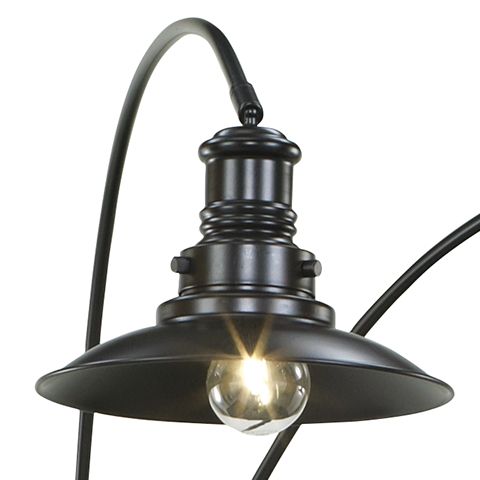Sheriel - Metal Arc Lamp - Black Floor Lamps by Signature Design by Ashley® - Walls Furniture & Mattress