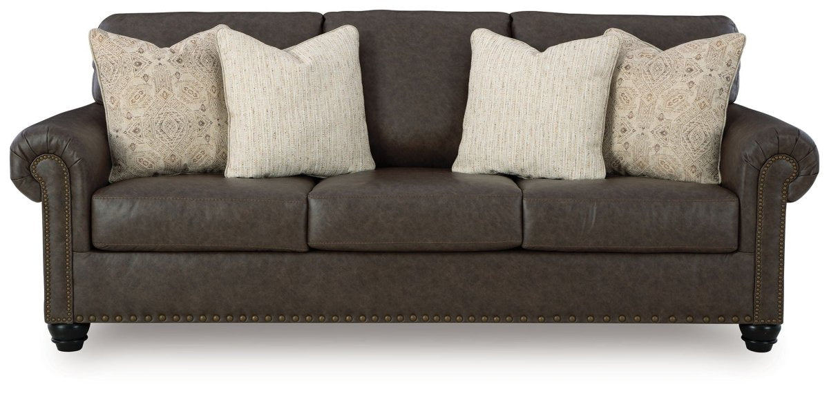 Roxmere - Queen Sofa Sleeper - Umber Sleeper Sofas by Benchcraft® - Walls Furniture & Mattress