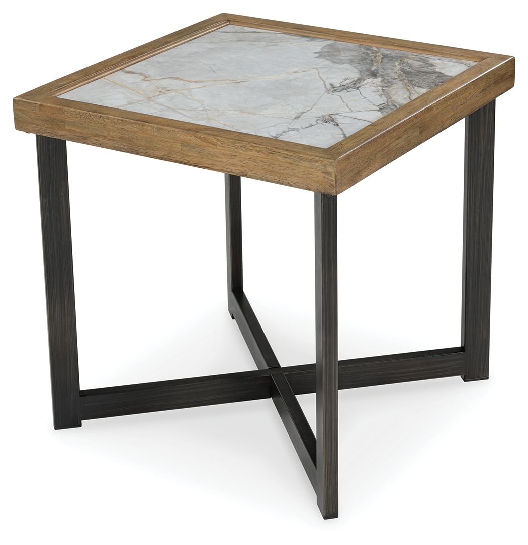 Montia - Square End Table - Multi End Tables by Signature Design by Ashley® - Walls Furniture & Mattress