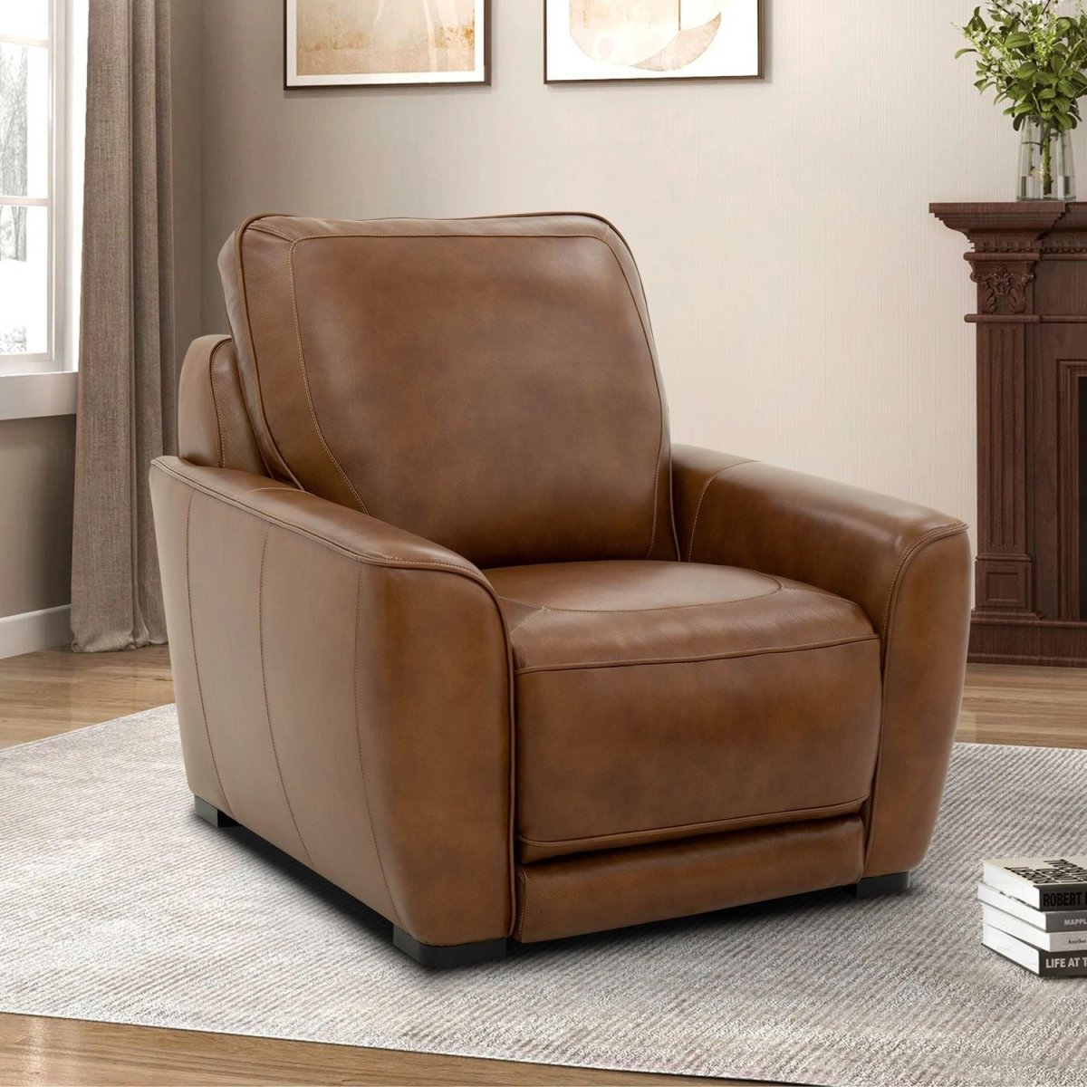 Blake - Recliner P2 - Brown Reclining Chairs by Liberty Furniture - Walls Furniture & Mattress