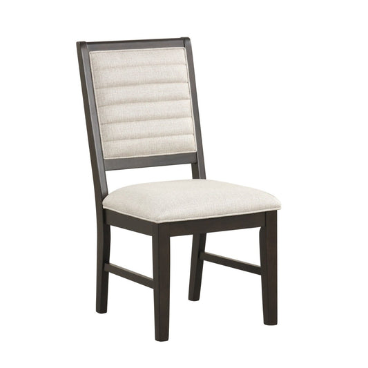 Plateau - Side Chair (Set of 2) - Rustic Espresso Chair Sets by New Classic - Walls Furniture & Mattress