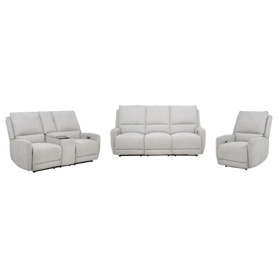 Sylmar - Chenille Power Reclining Sofa Set Reclining Sofas & Loveseats by Coaster Fine Furniture - Walls Furniture & Mattress