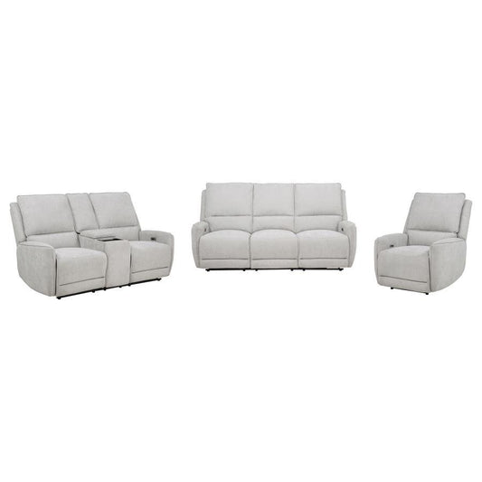Sylmar - Chenille Power Reclining Sofa Set Reclining Sofas & Loveseats by Coaster Fine Furniture - Walls Furniture & Mattress