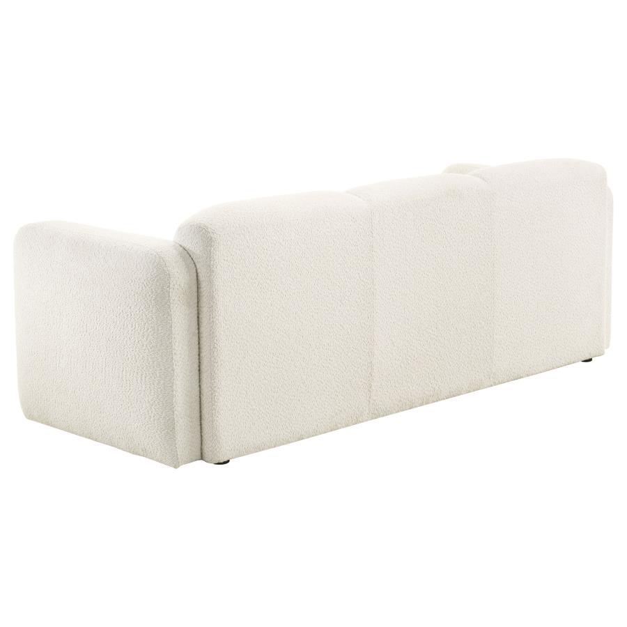 Dorset - Upholstered Round Track Arm Sofa Set Stationary Sofas & Loveseats by Coaster Fine Furniture - Walls Furniture & Mattress