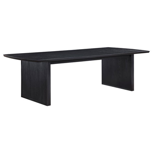 Brookmead - Extension Leaf Dining Table - Black Dining Tables with Extensions by CoasterEssence - Walls Furniture & Mattress