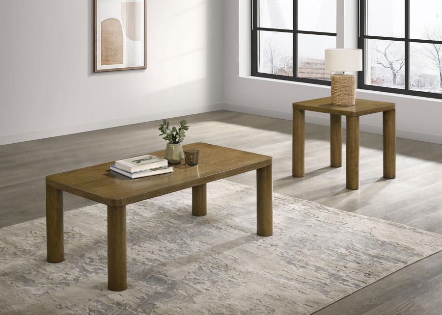 Castlewood - Cocktail Coffee Table Set Table Sets by Coaster Fine Furniture - Walls Furniture & Mattress