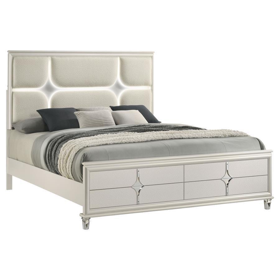 Olivia - Panel Bed LED Headboard Panel Beds by Coaster Fine Furniture - Walls Furniture & Mattress