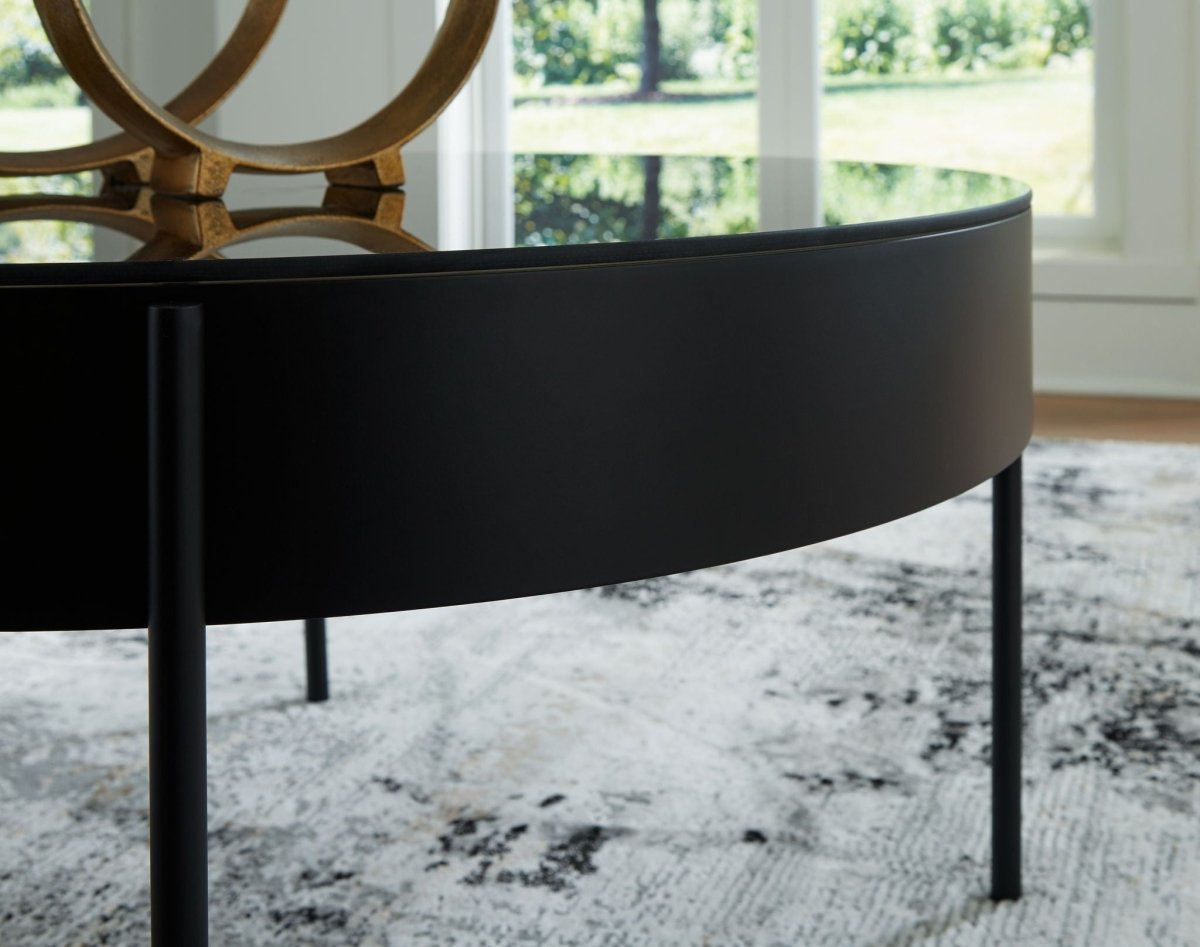 Ardoline - Occasional Table Set (Set of 3) - Black Table Sets by Signature Design by Ashley® - Walls Furniture & Mattress
