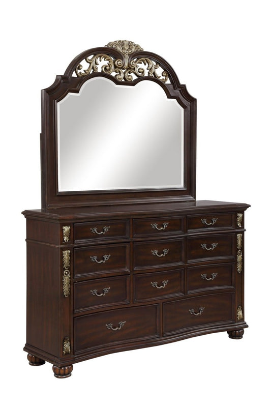 Maximus - Dresser Dresser & Mirror by New Classic - Walls Furniture & Mattress