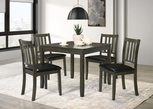 Parkwood - Square Dining Table Set 5 Piece Dining Room Sets by Coaster Fine Furniture - Walls Furniture & Mattress