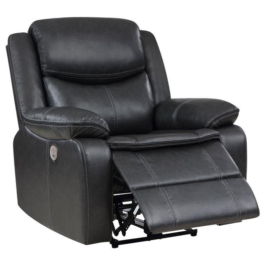 Sycamore - Upholstered Power Recliner Chair Reclining Chairs by Coaster Fine Furniture - Walls Furniture & Mattress