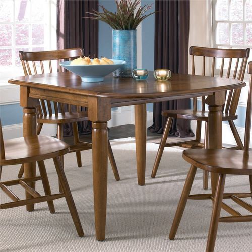 Creations - Drop Leaf Table - Dark Brown Dining Tables by Liberty Furniture - Walls Furniture & Mattress