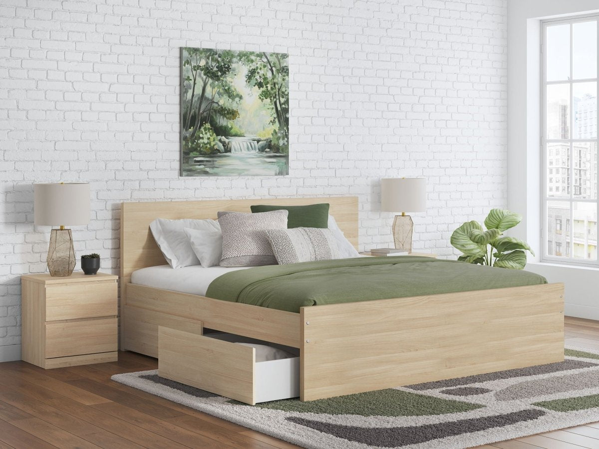 Onita - Panel Platform Bed Storage Beds by Signature Design by Ashley® - Walls Furniture & Mattress
