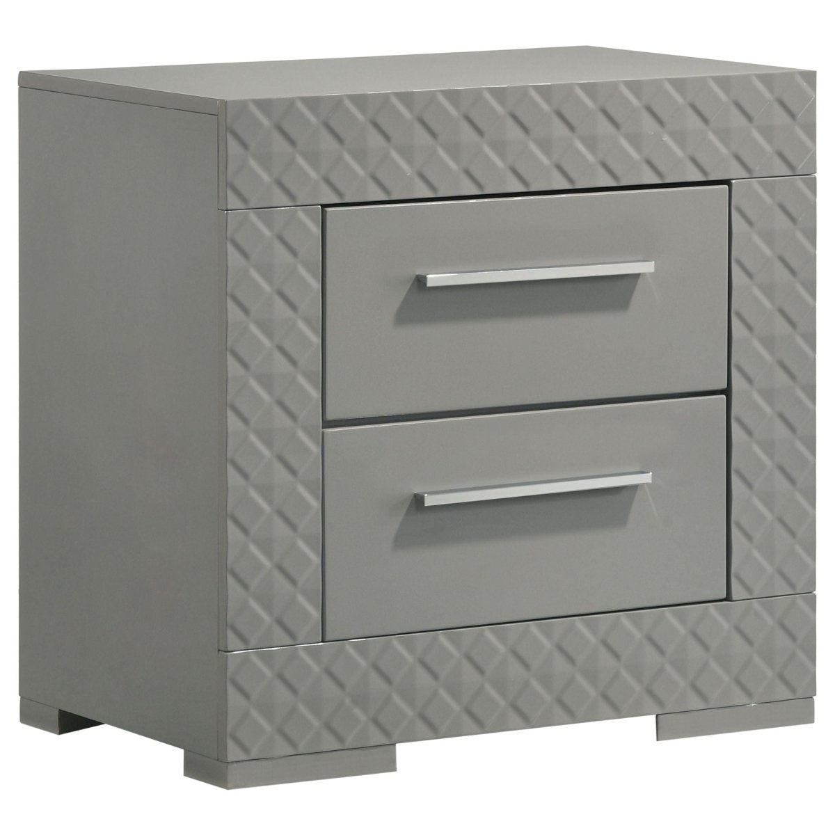 Ives - 2 - Drawer Nightstand Bedside Table Accent Nightstands by Coaster Fine Furniture - Walls Furniture & Mattress