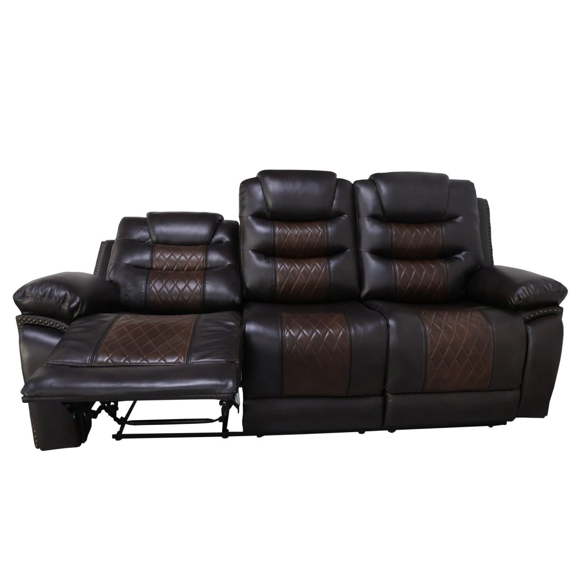 Nikko - Sofa With Dual Recliner Reclining Sofas by New Classic - Walls Furniture & Mattress