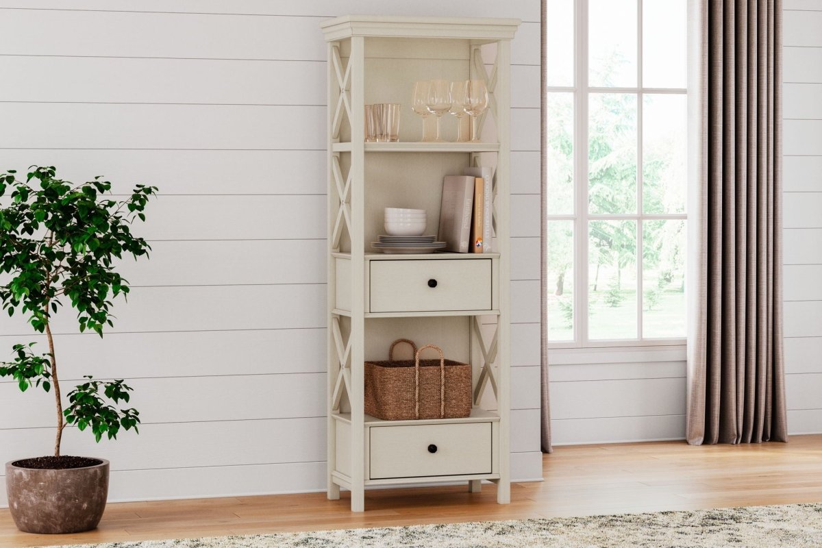 Bolanburg - Display Cabinet - Antique White Display Cabinets by Signature Design by Ashley® - Walls Furniture & Mattress
