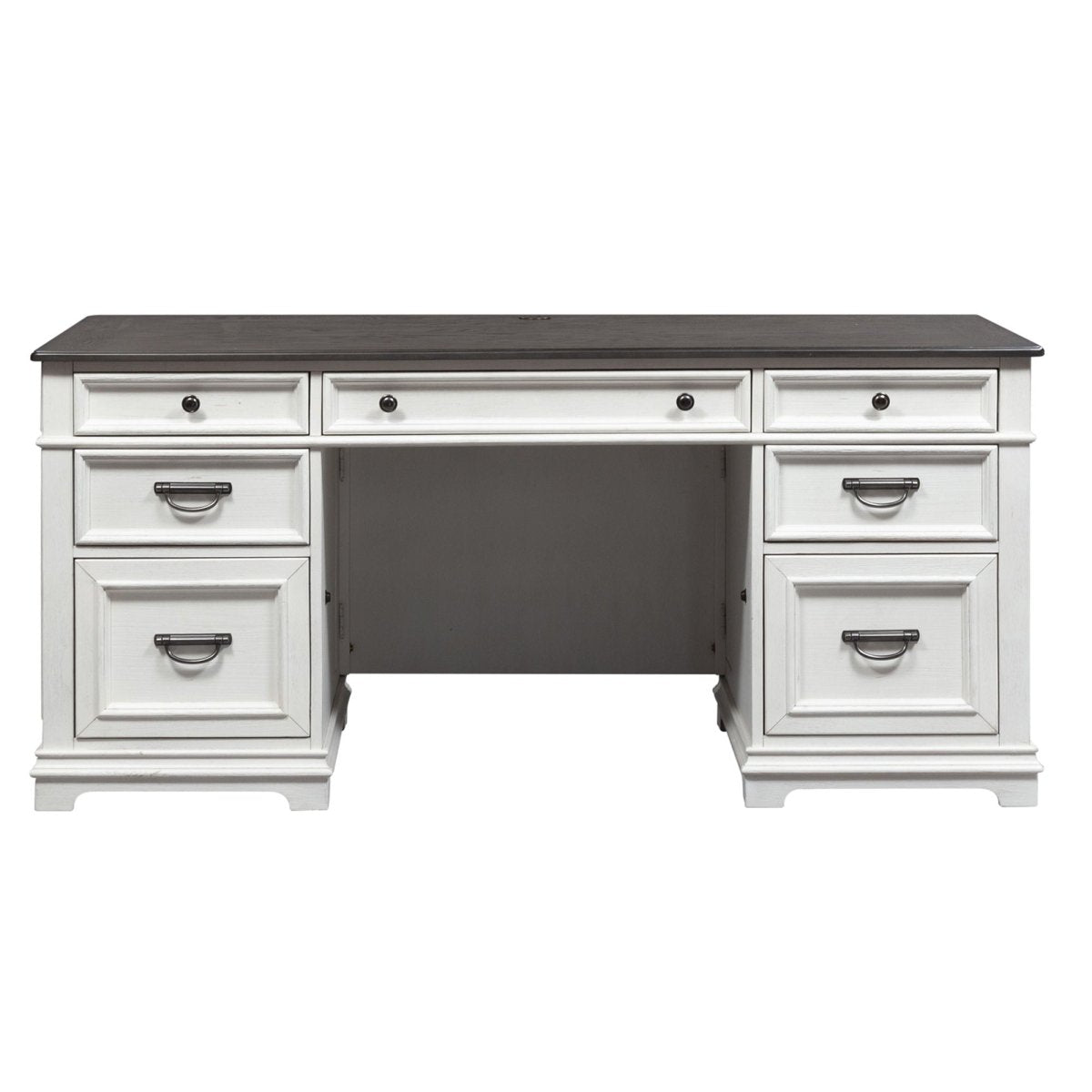 Allyson Park - Desk - White Writing Desks by Liberty Furniture - Walls Furniture & Mattress