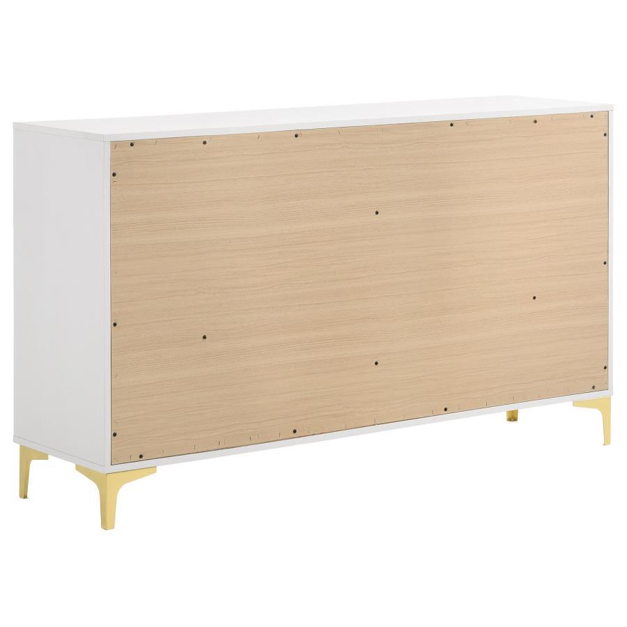 Kendall - 6 - Drawer Dresser Dressers by CoasterEveryday - Walls Furniture & Mattress