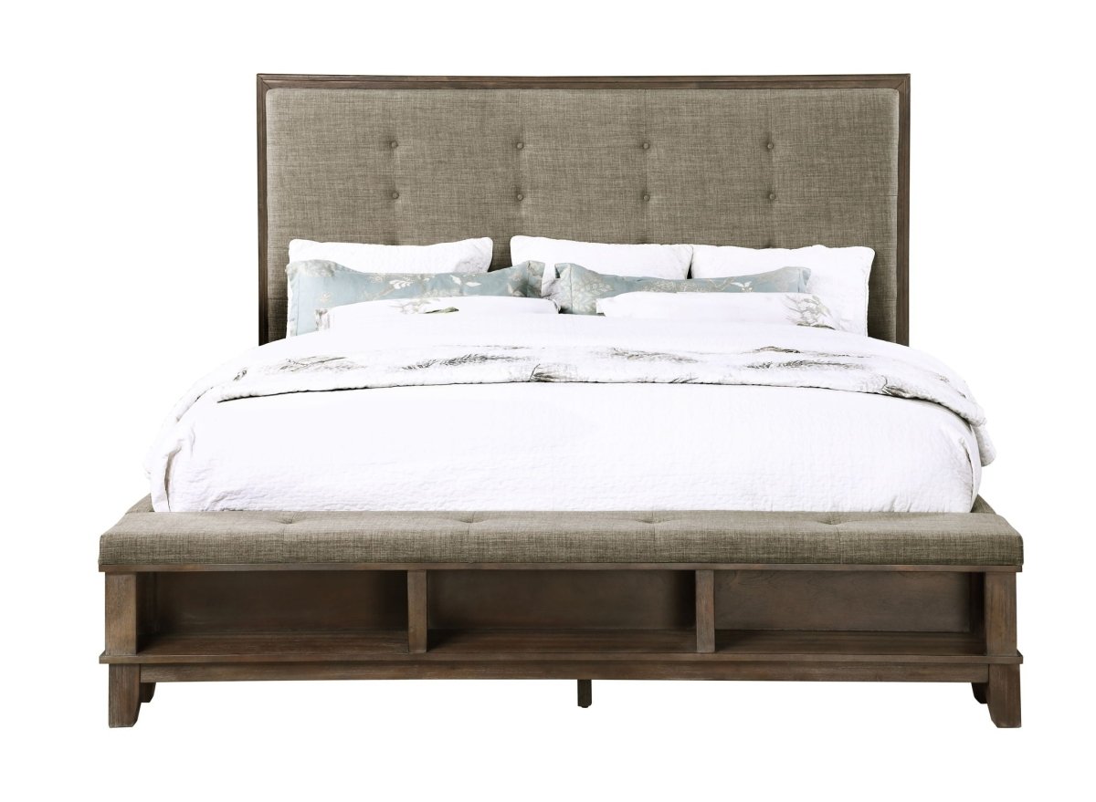 Cagney - Bed Upholstered Beds by New Classic - Walls Furniture & Mattress