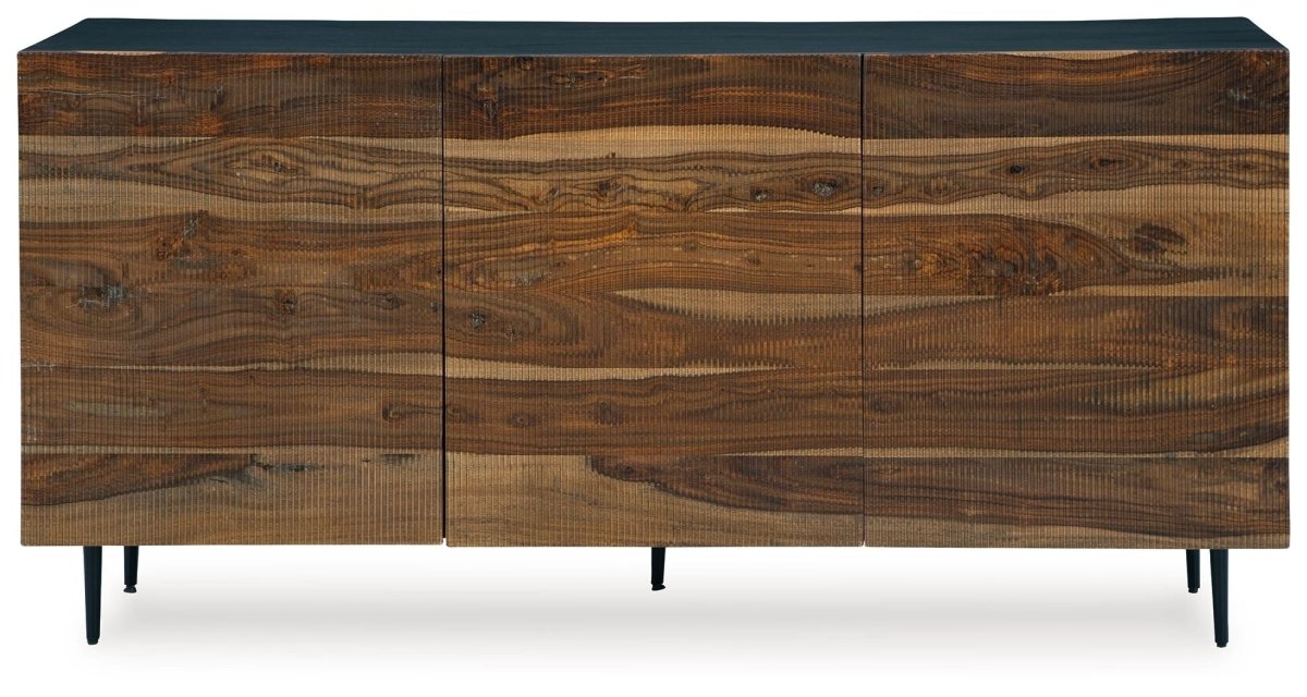 Darrey - Accent Cabinet - Natural / Brown Accent Cabinets by Signature Design by Ashley® - Walls Furniture & Mattress