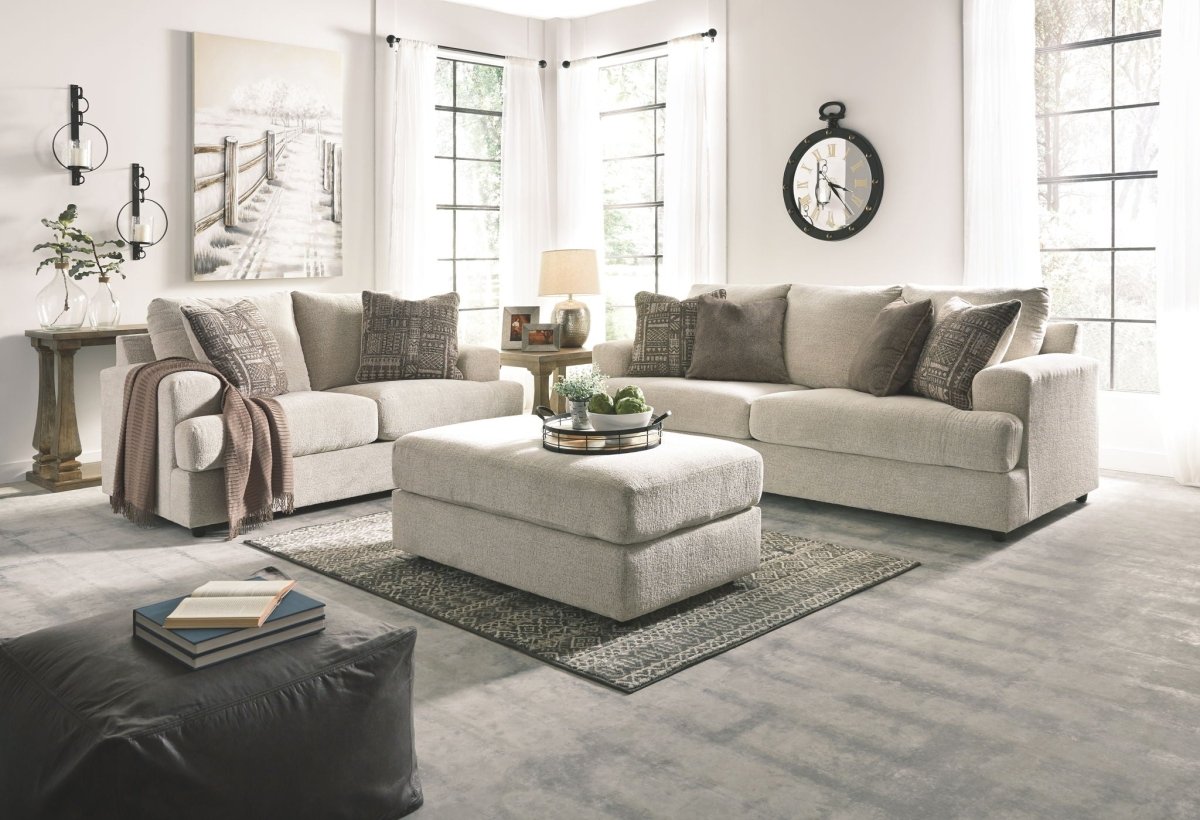 Soletren - Sofa, Loveseat Stationary Sofas & Loveseats by Ashley Furniture - Walls Furniture & Mattress