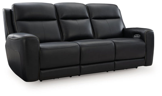 5Z - Comfort - Relaxation - Power Reclining Sofa With Adj Headrest Reclining Sofas by Signature Design by Ashley® - Walls Furniture & Mattress