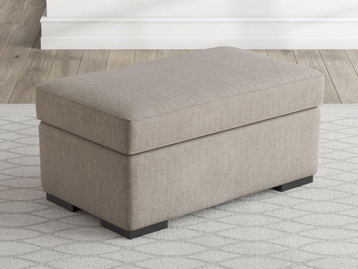 Sararose - Ottoman - Heather Upholstered Ottomans by Benchcraft® - Walls Furniture & Mattress