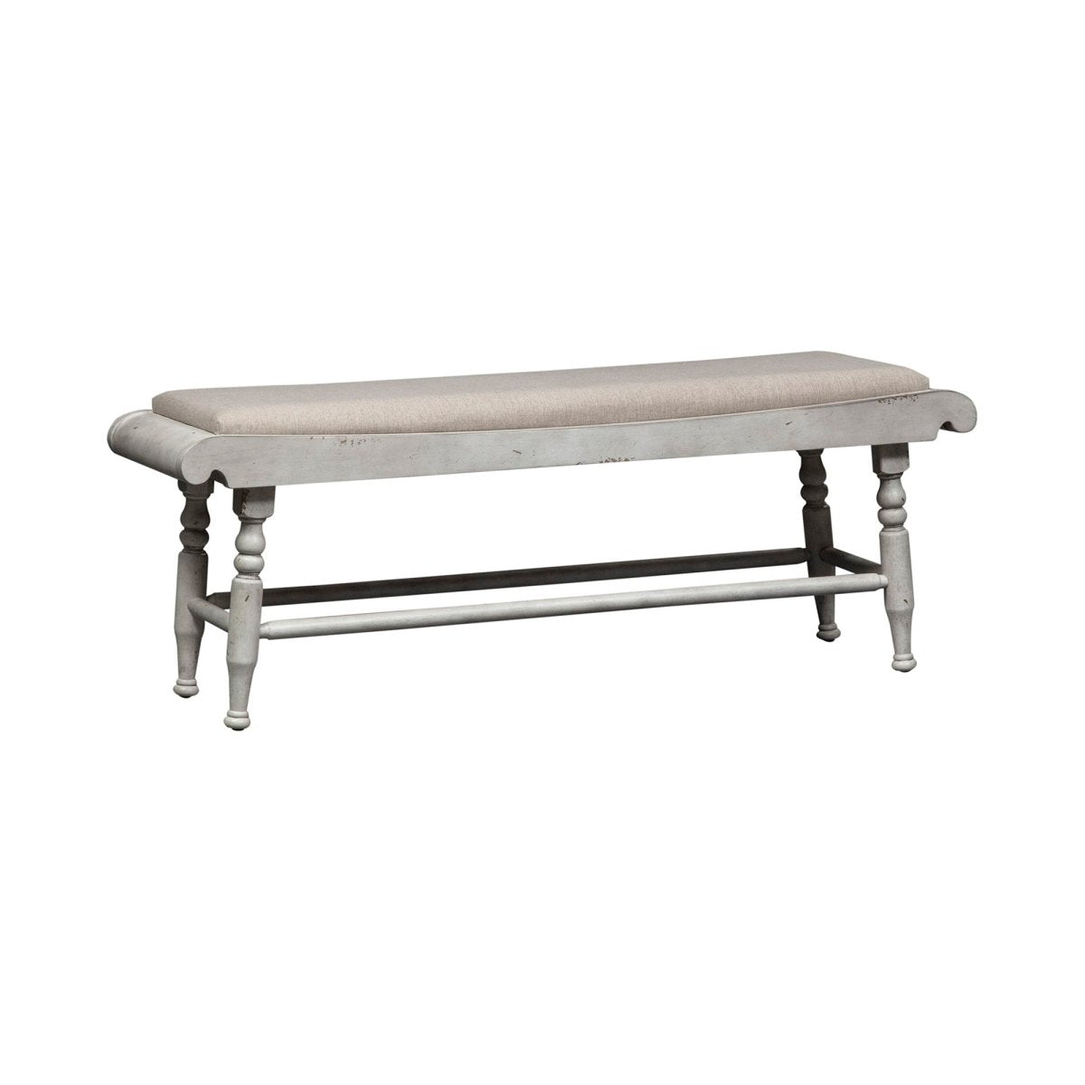 Whitney - Bench - White Dining Benches by Liberty Furniture - Walls Furniture & Mattress