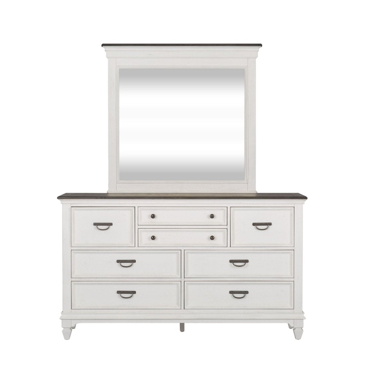Allyson Park - Dresser & Mirror Dresser & Mirror by Liberty Furniture - Walls Furniture & Mattress