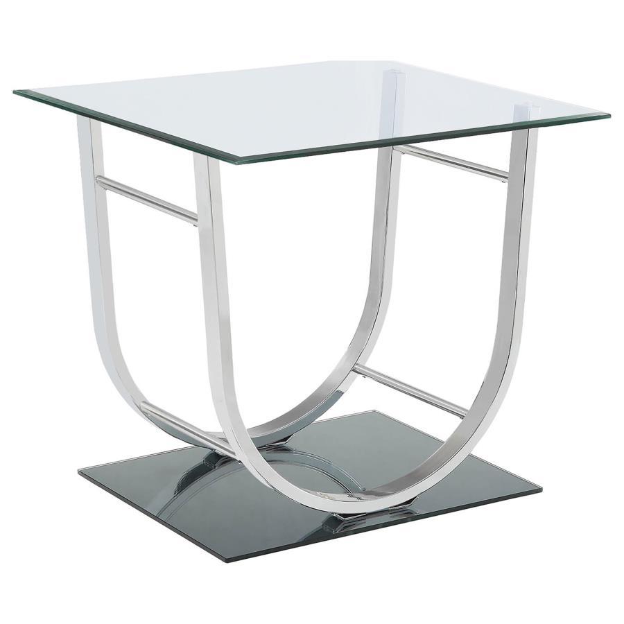 Danville - Glass Top Coffee Table Set Table Sets by Coaster Fine Furniture - Walls Furniture & Mattress