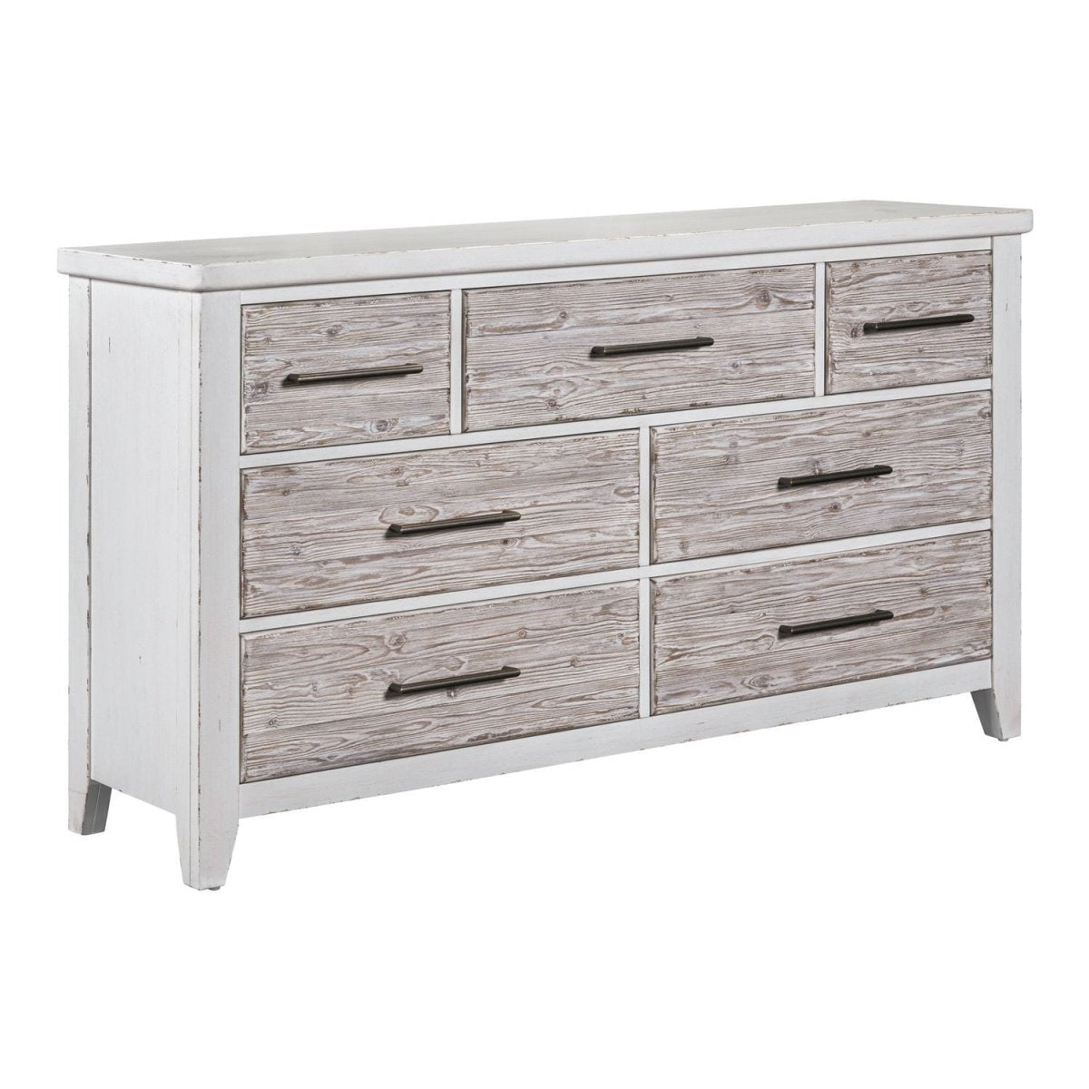 Backroads - 7 Drawer Dresser - White Dressers by Liberty Furniture - Walls Furniture & Mattress
