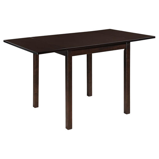 Kelso - Rectangular Extension Dining Table - Cappuccino Dining Tables with Extensions by CoasterEveryday - Walls Furniture & Mattress