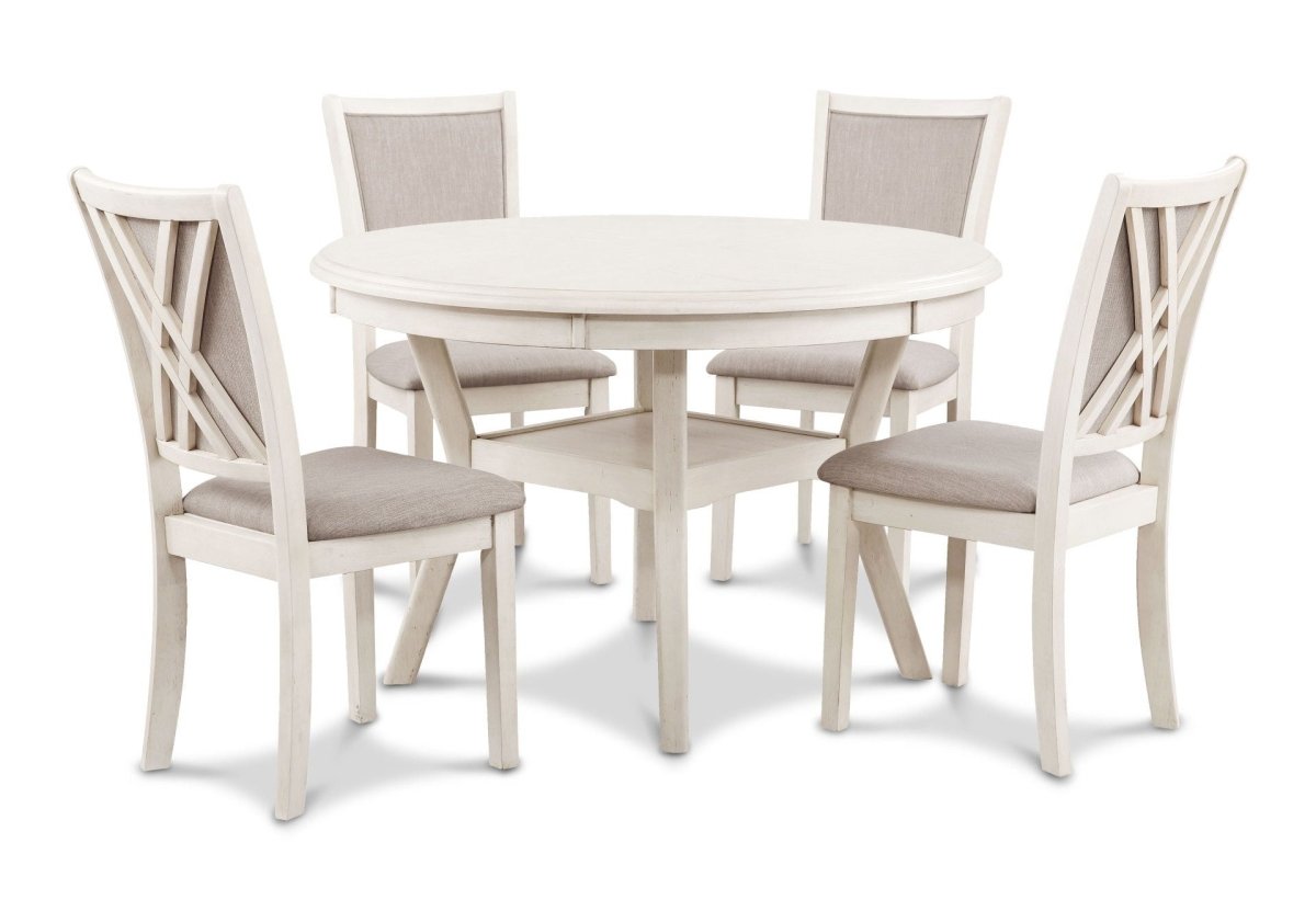 Amy - Dining Set 5 Piece Dining Room Sets by New Classic - Walls Furniture & Mattress