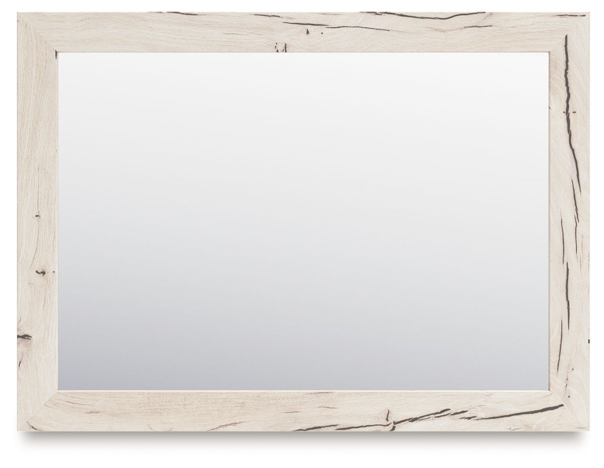 Lawroy - Bedroom Mirror - Light Natural Mirrors by Benchcraft® - Walls Furniture & Mattress