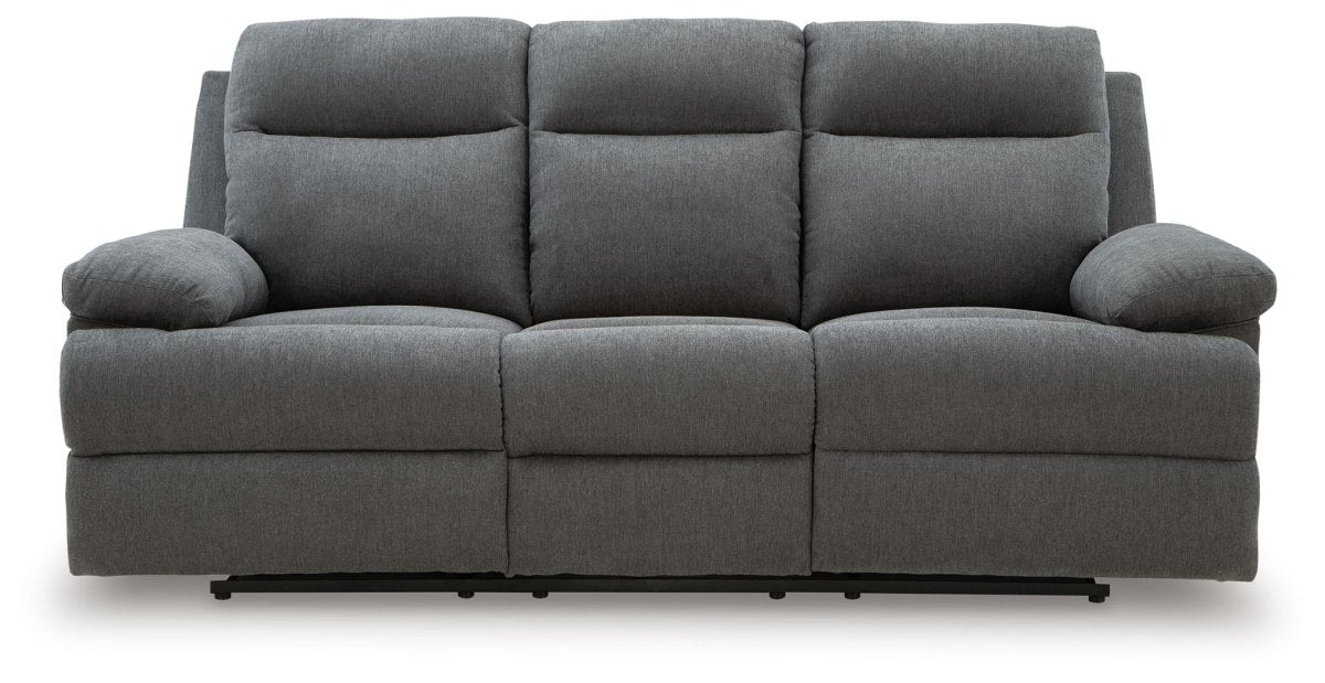 Side - Swipe - Reclining Sofa With Drop Down Table Reclining Sofas by Signature Design by Ashley® - Walls Furniture & Mattress