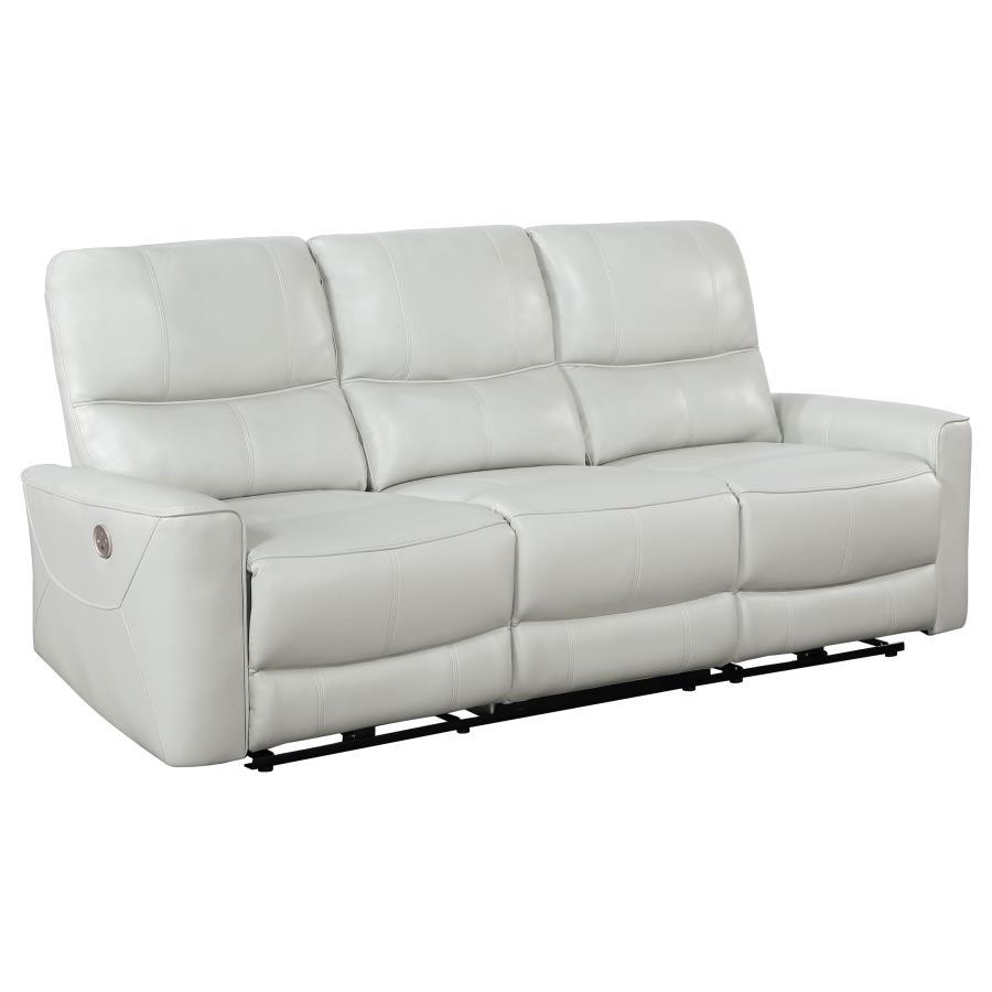 Greenfield - Upholstered Power Reclining Sofa Reclining Sofas by Coaster Fine Furniture - Walls Furniture & Mattress