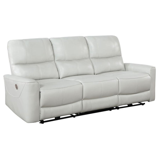 Greenfield - Upholstered Power Reclining Sofa Reclining Sofas by Coaster Fine Furniture - Walls Furniture & Mattress