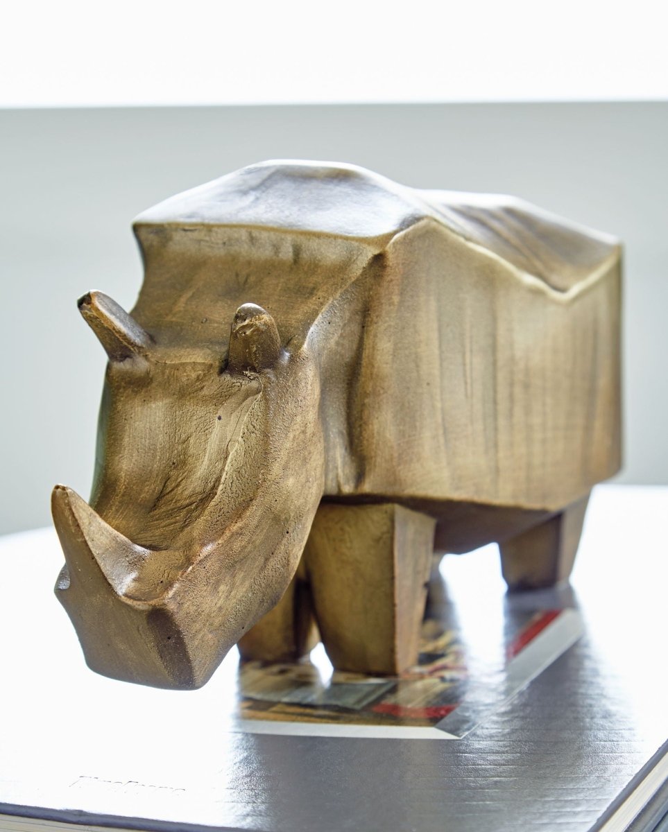 Gentwell - Sculpture - Antique Gold Finish Sculptures & Figurines by Signature Design by Ashley® - Walls Furniture & Mattress