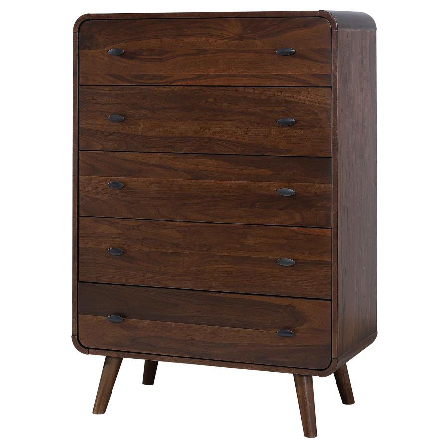 Robyn - 5 - Drawer Bedroom Chest Accent Chests by CoasterEssence - Walls Furniture & Mattress