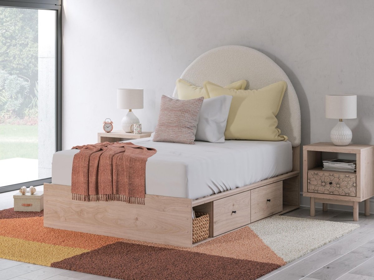 Arloster - Upholstered Panel Bed Upholstered Beds by Signature Design by Ashley® - Walls Furniture & Mattress