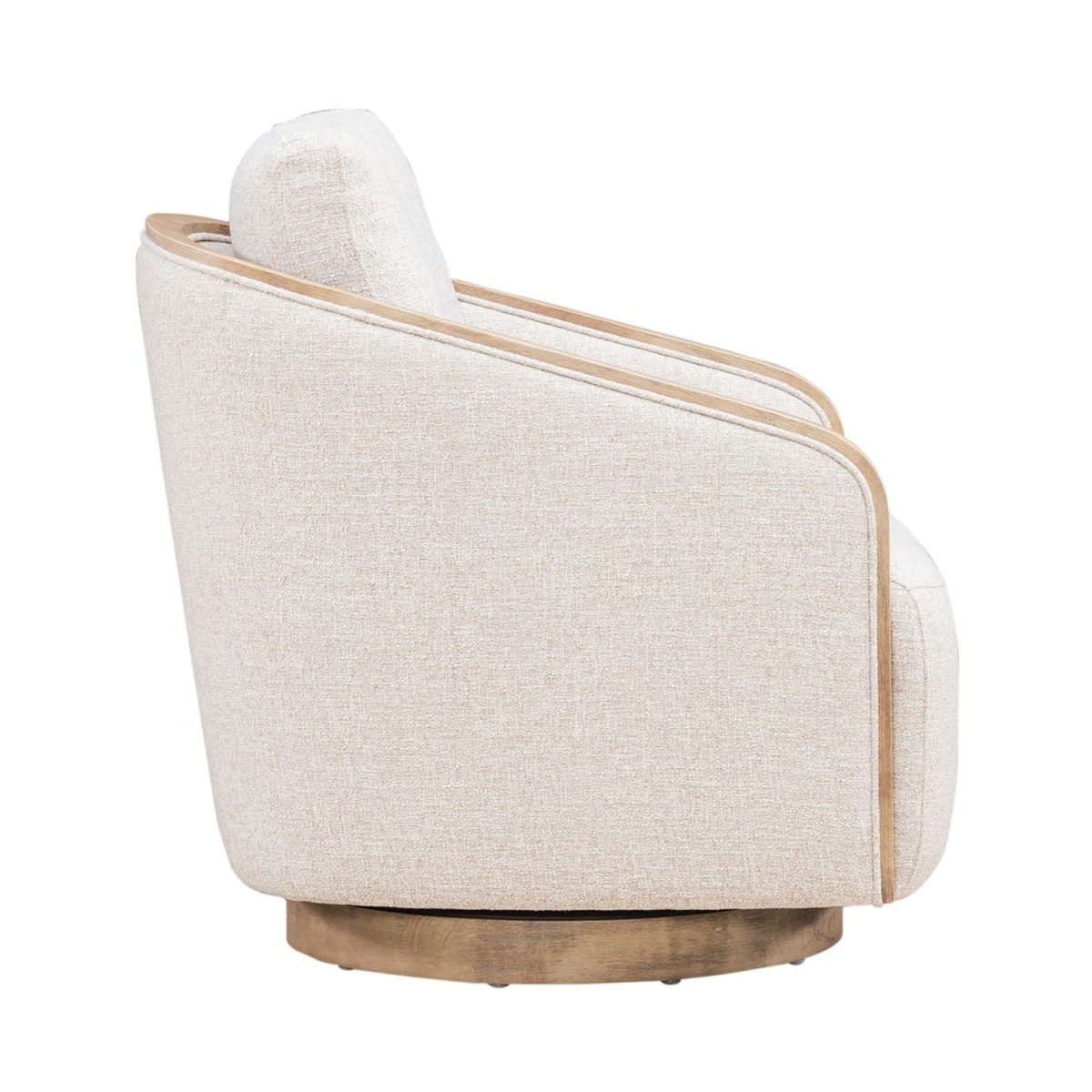 Nora - Upholstered Swivel Accent Chair Swivel Chairs by Liberty Furniture - Walls Furniture & Mattress