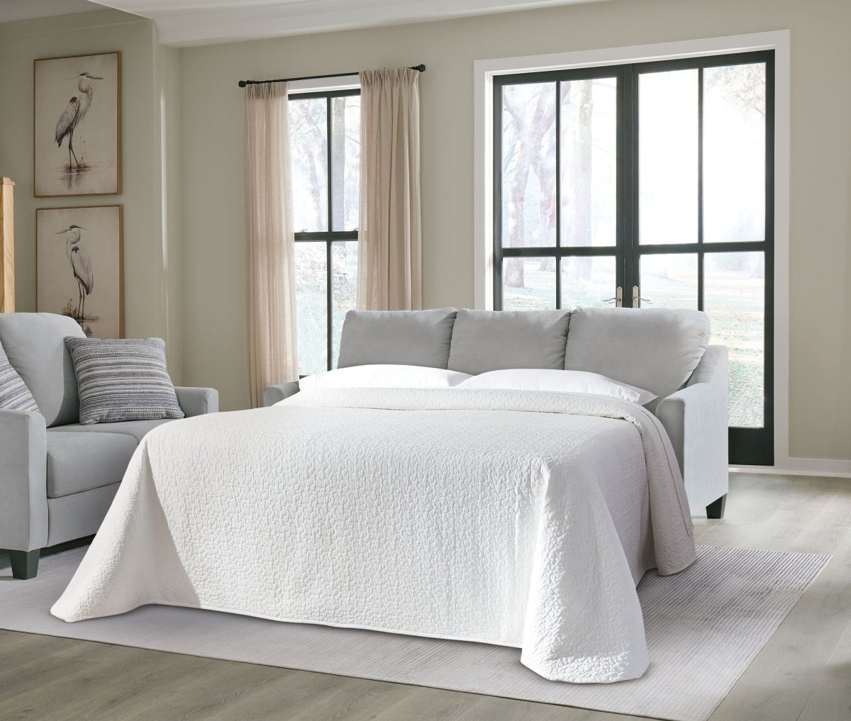 Adlai - Queen Sofa Sleeper - Shadow Sleeper Sofas by Signature Design by Ashley® - Walls Furniture & Mattress