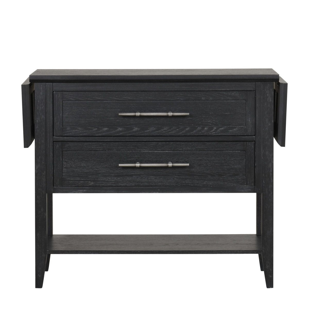 Sable Crest - Drop Leaf Server - Black Servers by New Classic - Walls Furniture & Mattress
