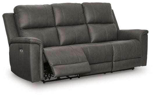 Bleckley - Power Reclining Sofa With Adjustable Headrest Reclining Sofas by Signature Design by Ashley® - Walls Furniture & Mattress