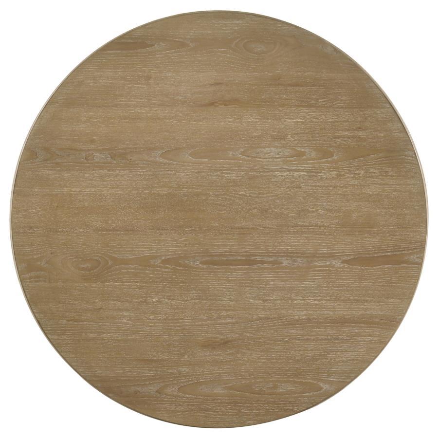 Adina - Round Wood Table End Tables by Coaster Fine Furniture - Walls Furniture & Mattress
