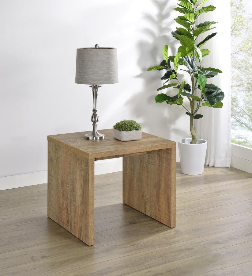 Canoga - Engineered Wood Accent Side End Table - Mango End Tables by Coaster Fine Furniture - Walls Furniture & Mattress