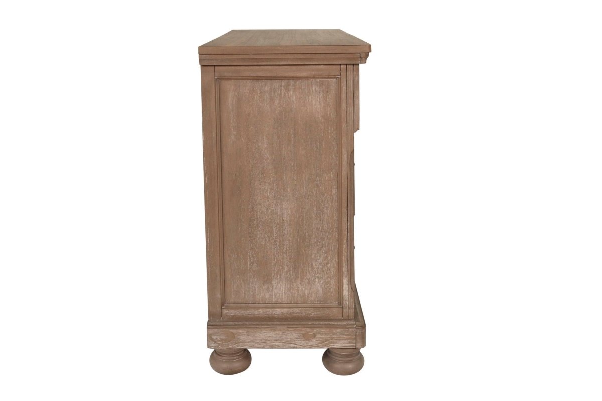 Allegra - Media Console - Pewter Media Chests by New Classic - Walls Furniture & Mattress