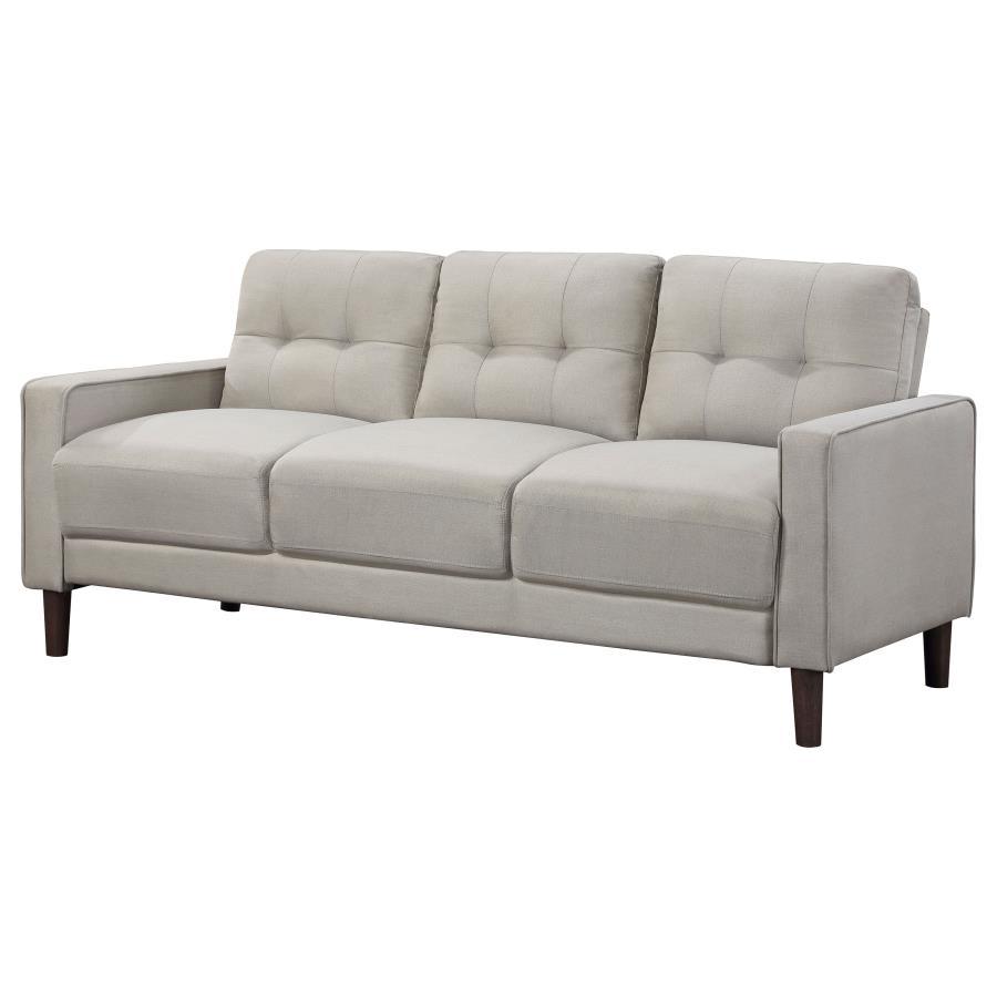 Bowen - Upholstered Track Arm Tufted Sofa Stationary Sofas by Coaster Fine Furniture - Walls Furniture & Mattress
