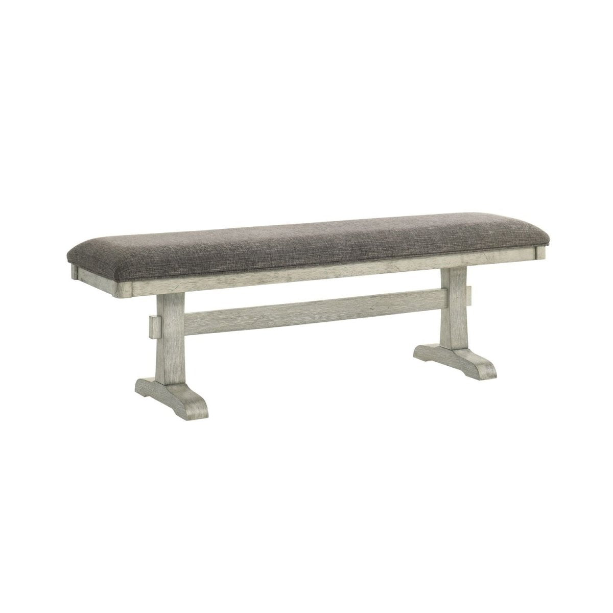 Hallendale - Upholstered Dining Bench (RTA) - White Upholstered Benches by Liberty Furniture - Walls Furniture & Mattress