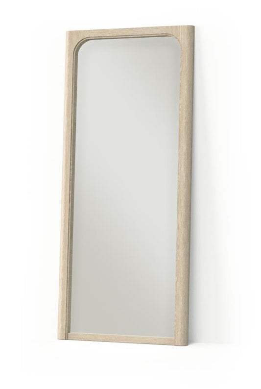 Solano - 80" Full Length Floor Mirror - Weathered Mango Floor Mirrors by Coaster Fine Furniture - Walls Furniture & Mattress